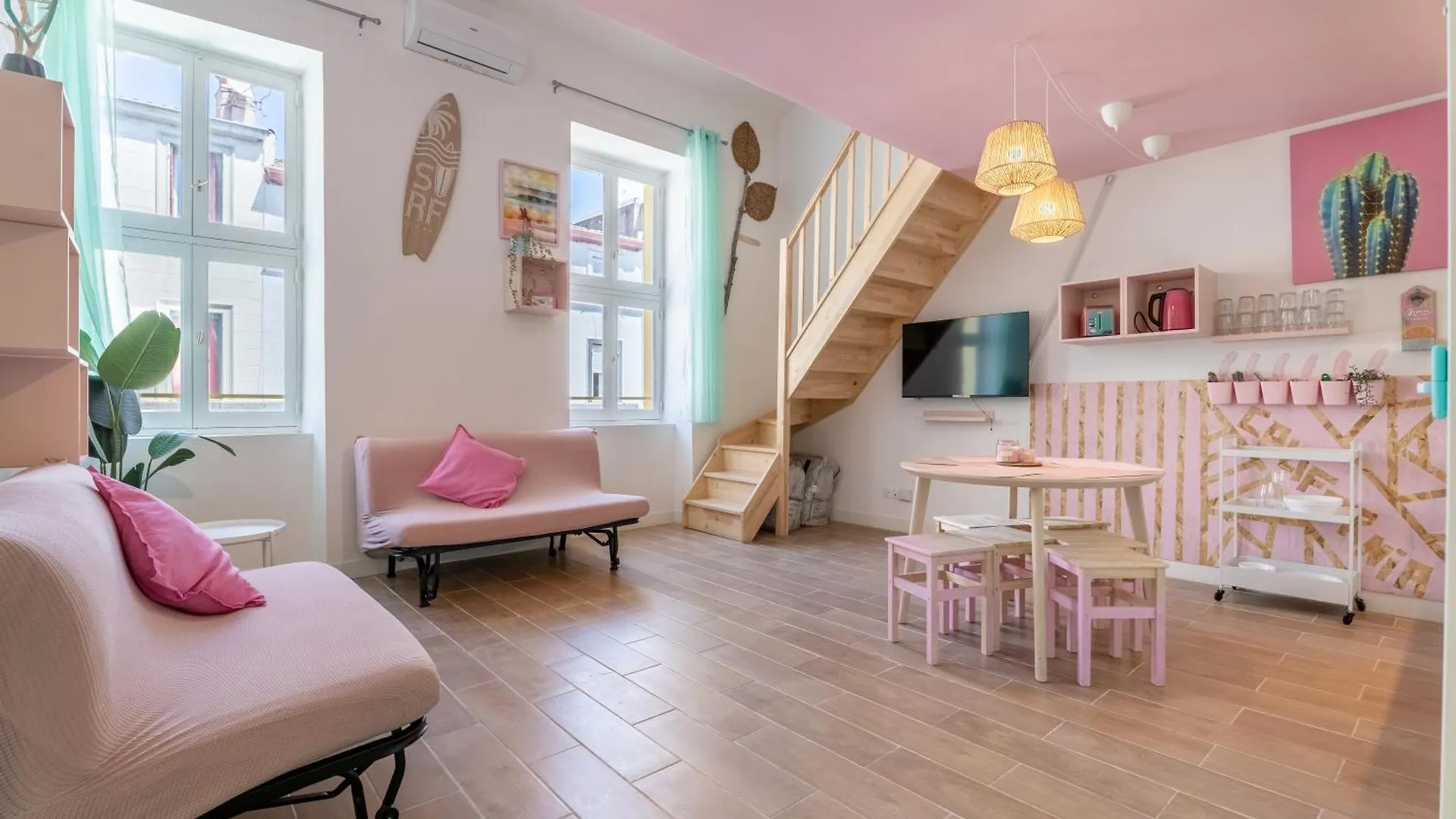 Апартаменты Le Sunset Californian Loft Марсель